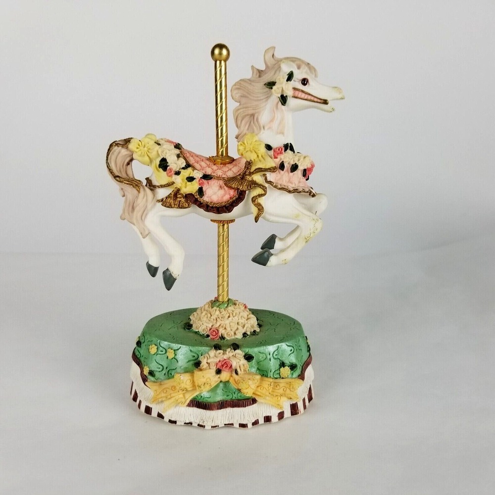 Carousel Horse Melodies County Fair Collection As Time Goes By Floral